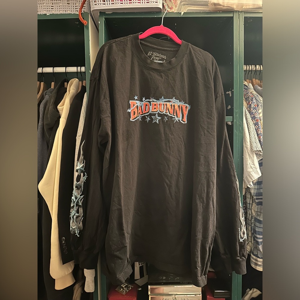 Bad bunny tour shirt